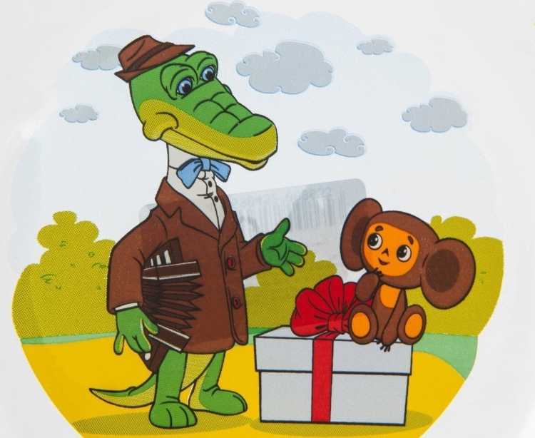 Чебурашка с зонтом