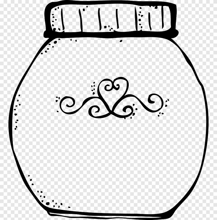 Раскраска банка яблочневое варенья