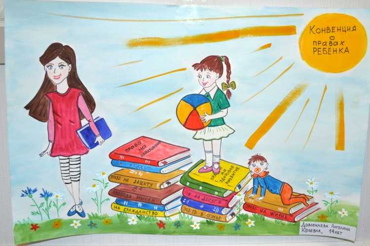 Конкурс детских рисунков права ребенка
