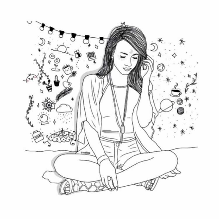 Кототерапия раскраска-антистресс