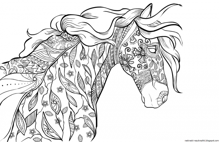 Раскраски сложные