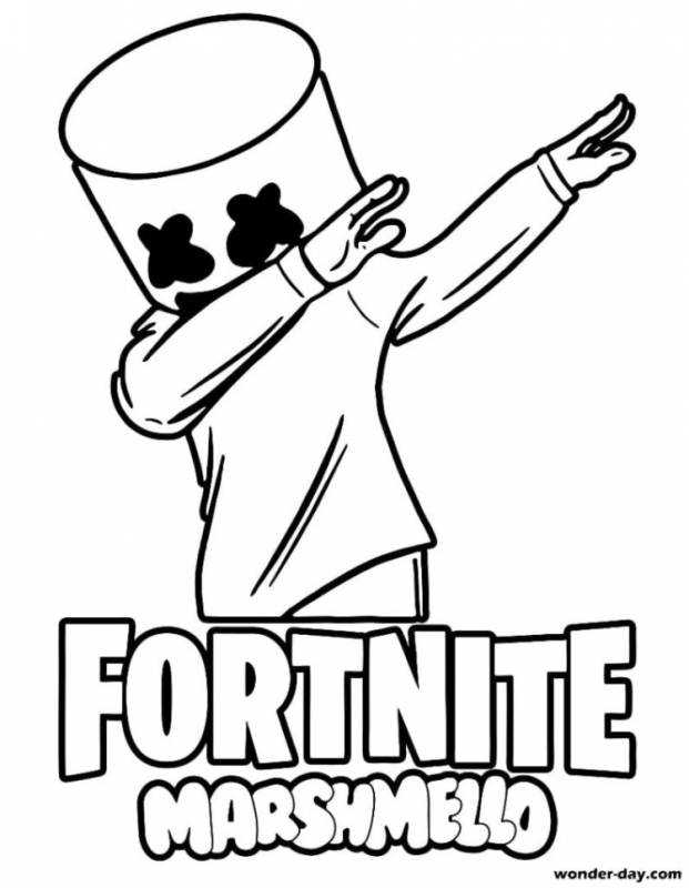 Маршмеллоу для срисовки