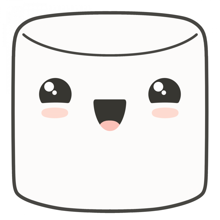 Маршмеллоу арт карандашом