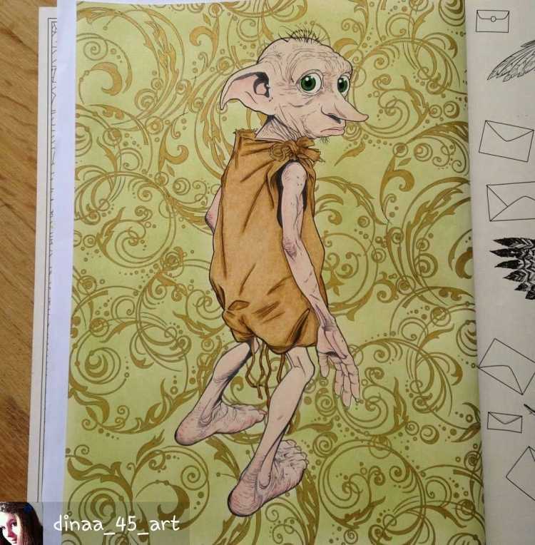 Раскраска Гарри Поттер