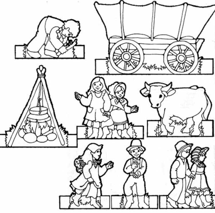 Театр раскраска