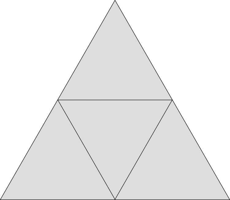 Треугольник раскраска для детей