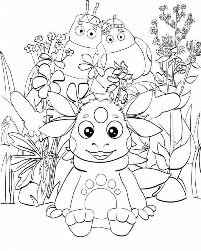 Лунтик сад камней