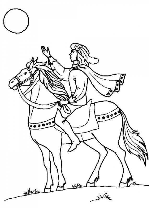 Белка с орешками из сказки о царе Салтане