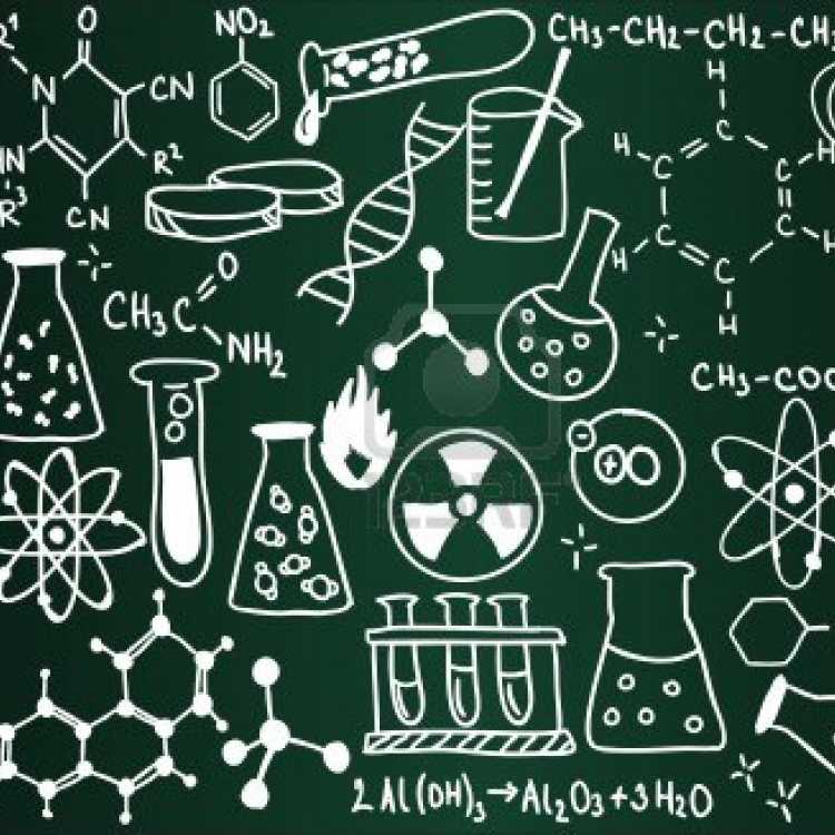 Наклейки на тему химия
