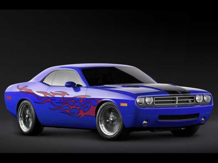 Dodge Charger 1969 сбоку