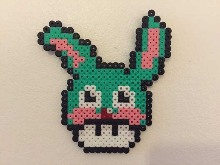 Perler Beads Hama Beads журавль