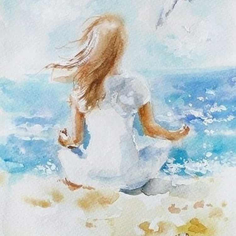 Аннет Логинова картины море