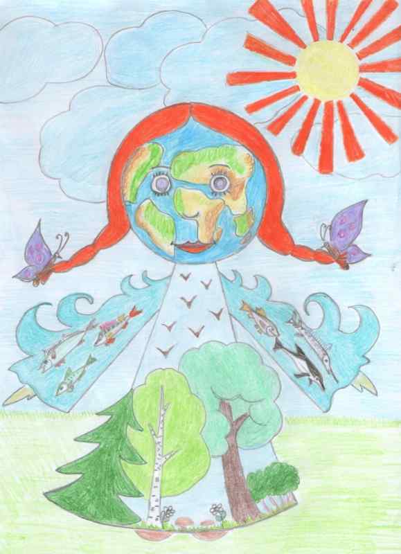 Экологический плакат