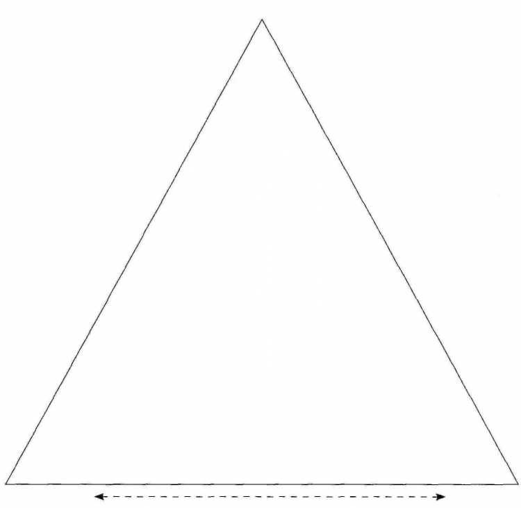 Треугольник для дошкольников
