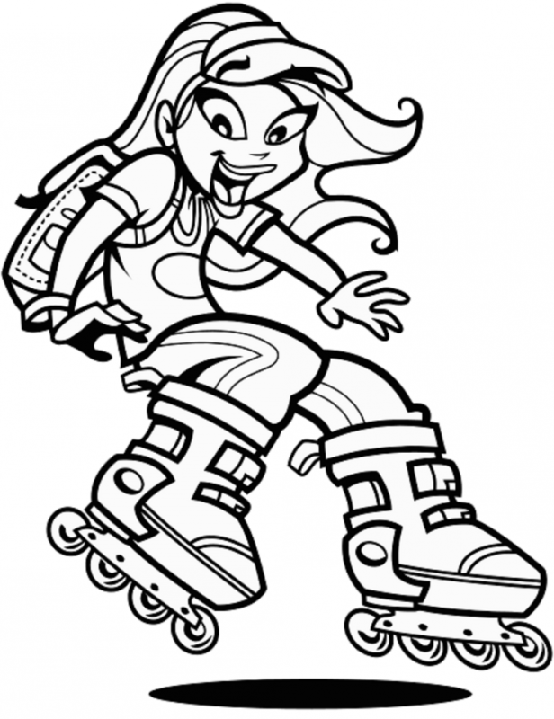 Рисунок для скейтборда для распечатки