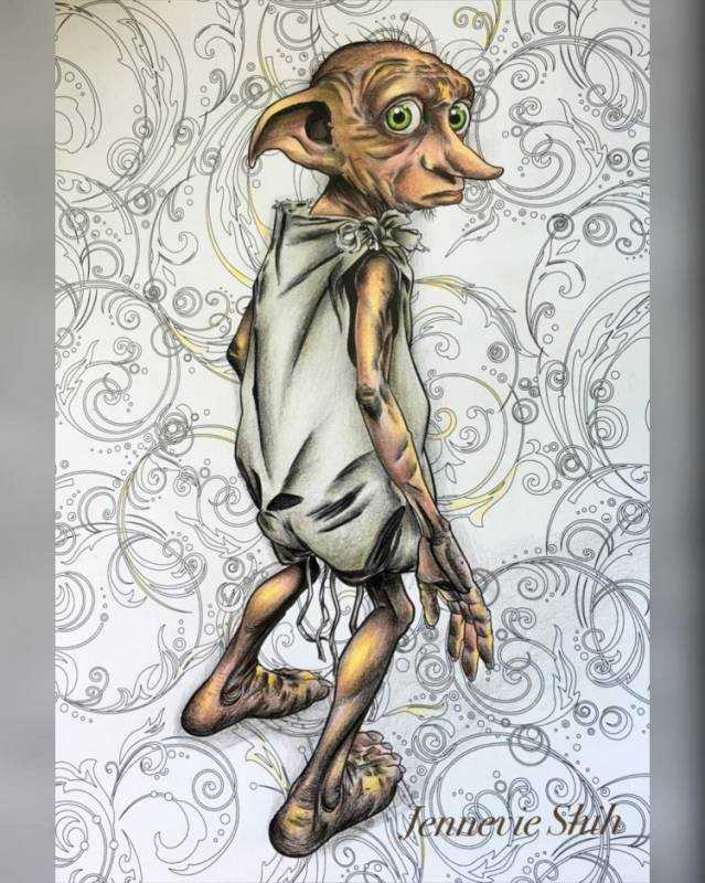 Гарри Поттер Добби арт