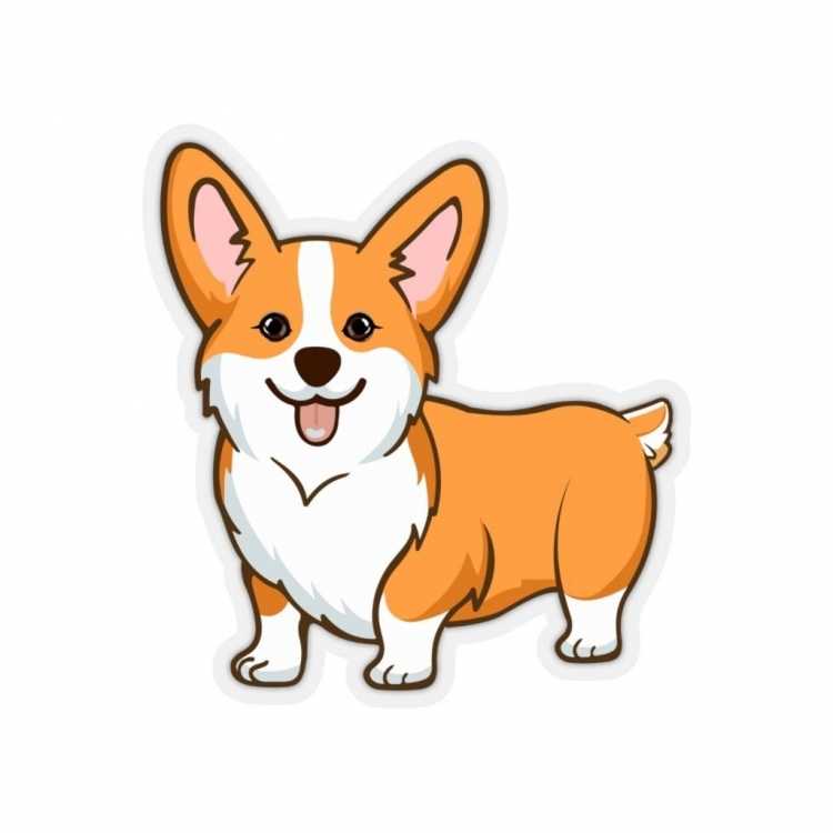 Вельш корги пемброк раскраска