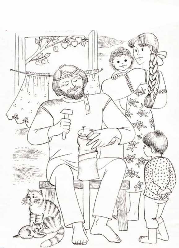 Раскраски к пословицам