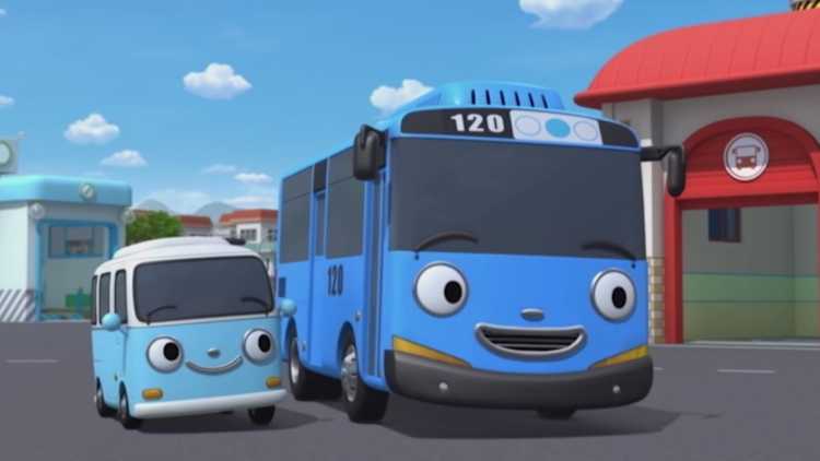 Автобус раскраска для детей