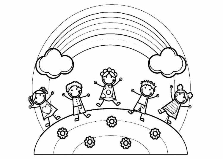 Раскраски на тему день земли