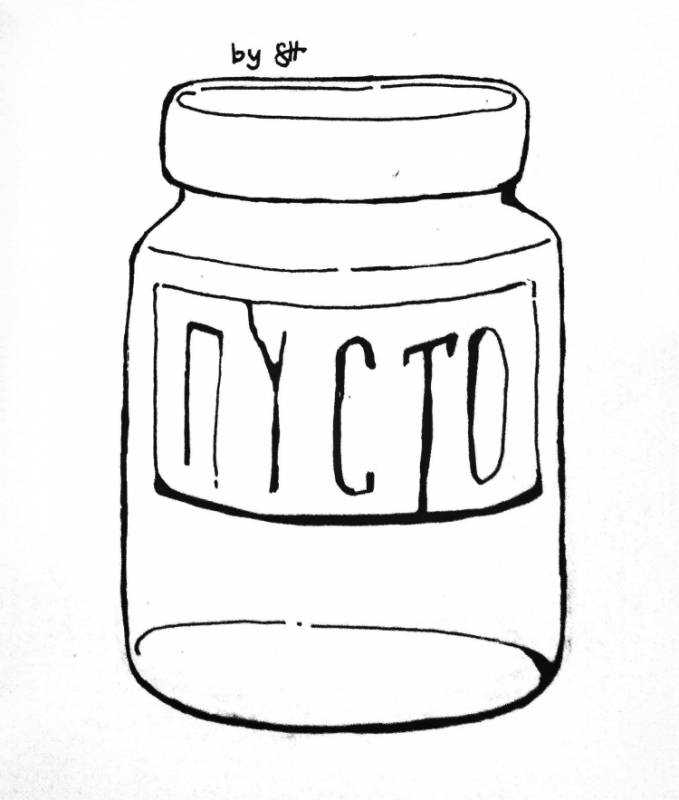 Баночка рисунок карандашом