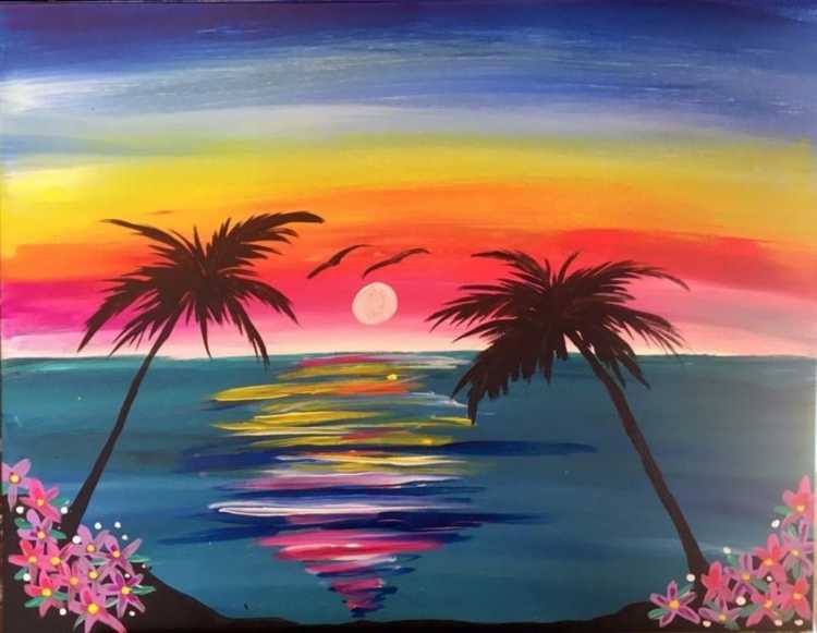 Радужный закат