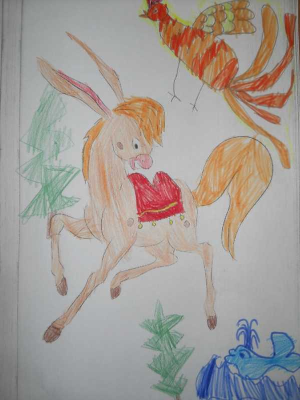 Рисунок к балету конёк горбунёк