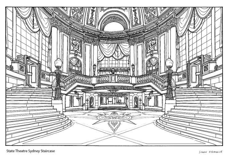 Цирк раскраска для детей