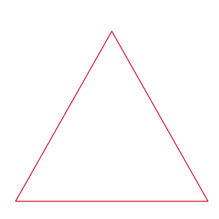 Треугольник в треугольнике