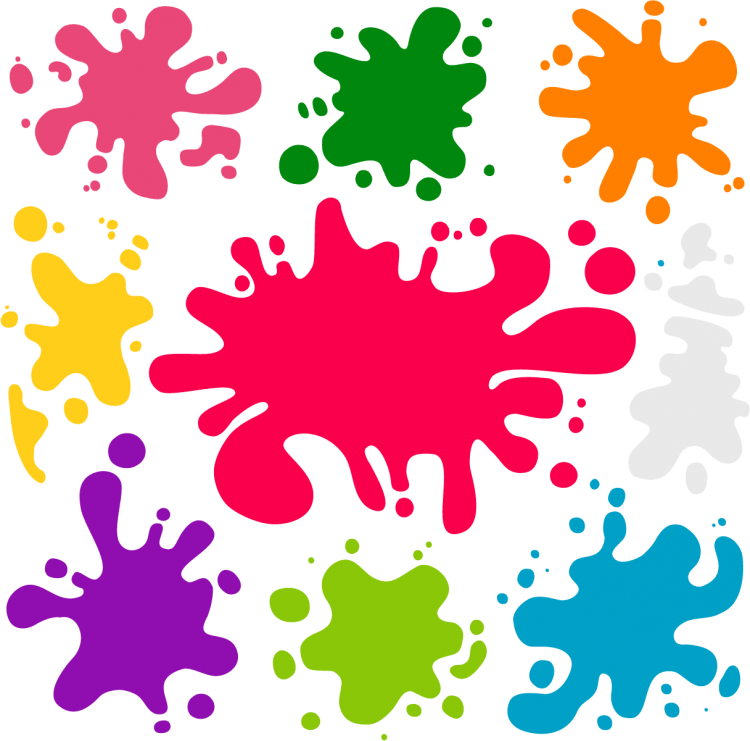 Цветные Кляксы