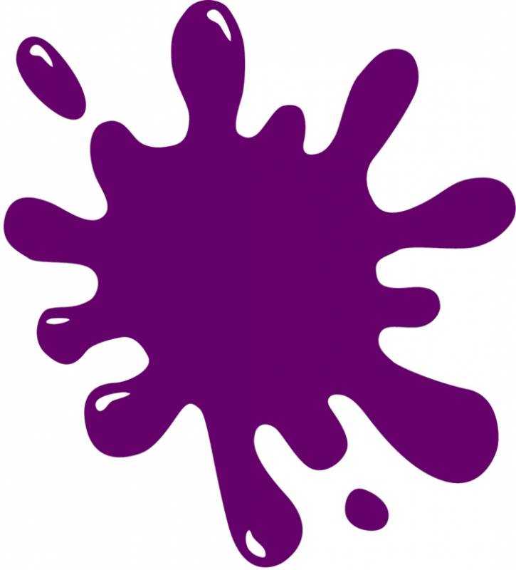 Серый фон с кляксами