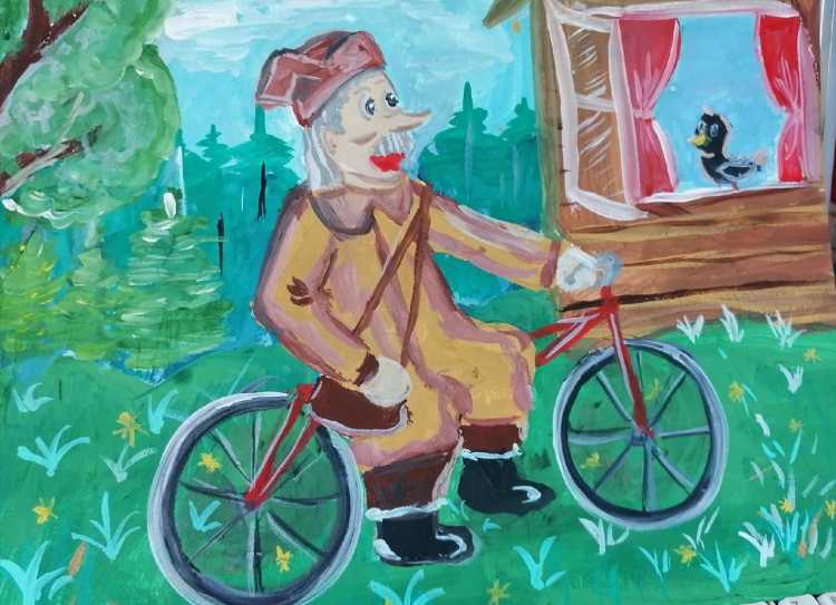 Рисунок Эдуарда Успенского лёгкий