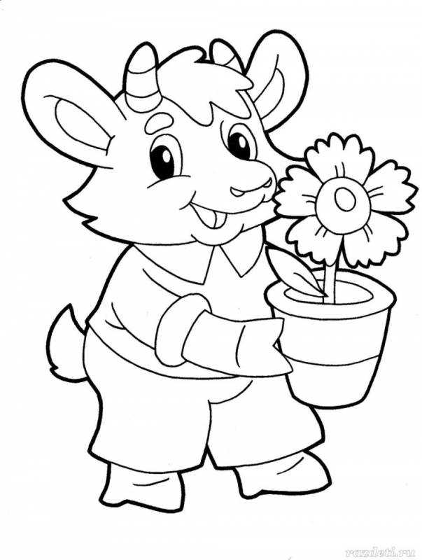 Рисунок волкисемероктзлят