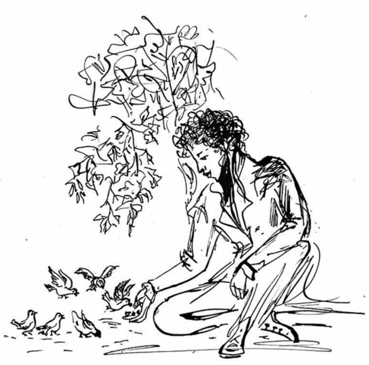 Пушкин профиль