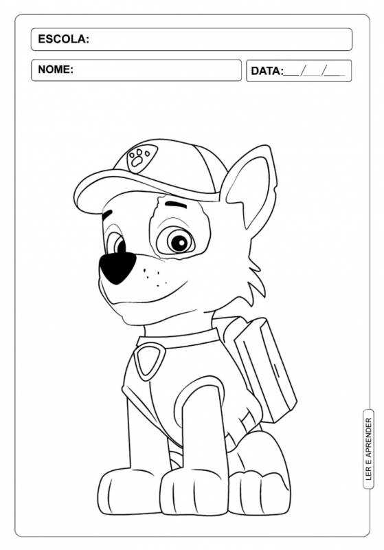 Щенячий патруль раскраска роки