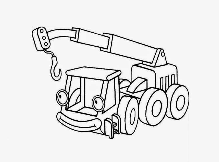 Раскраска каток машина