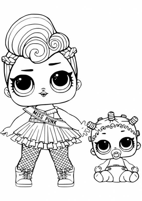 Раскраска ЛОЛ Сноу Энджел