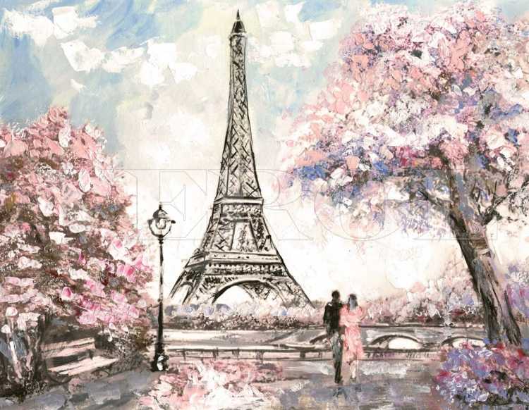 Алмазная мозаика эльфивая башня Париж