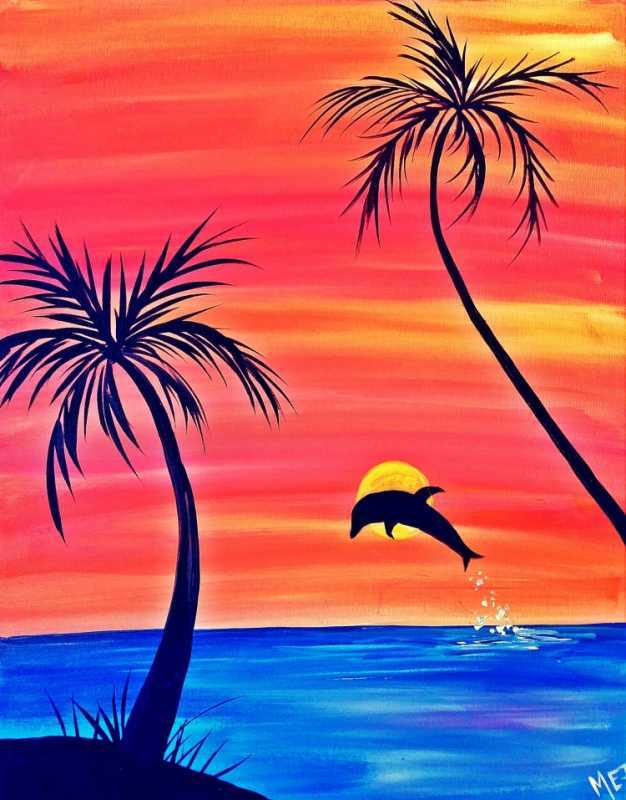 Пальма рисунок