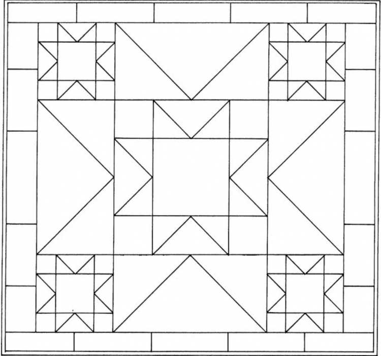 Коврик раскраска