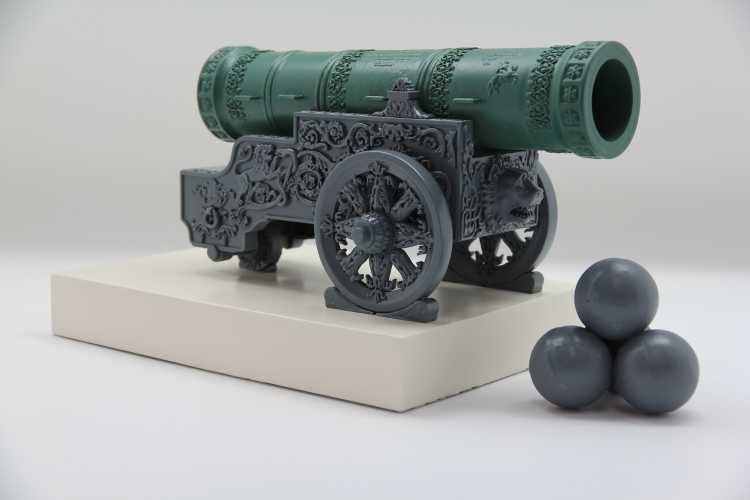 Силуэт пушки