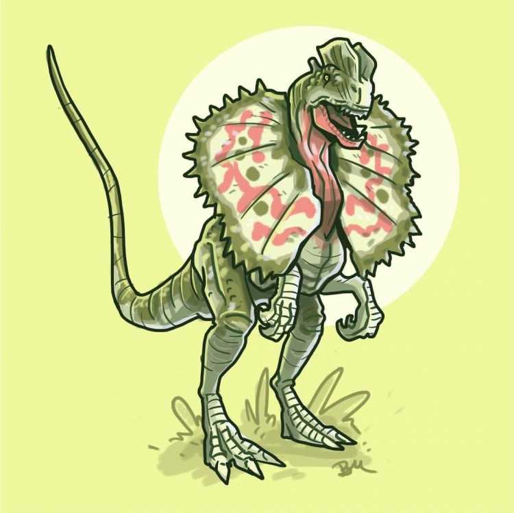 Раскраски динозавры мир Юрского периода