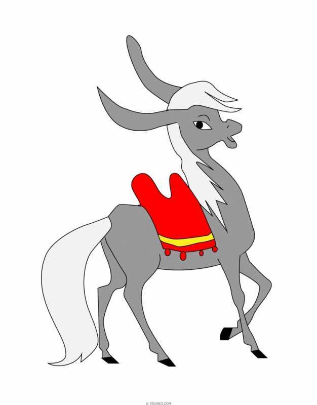 Конёк-горбунок рисоват