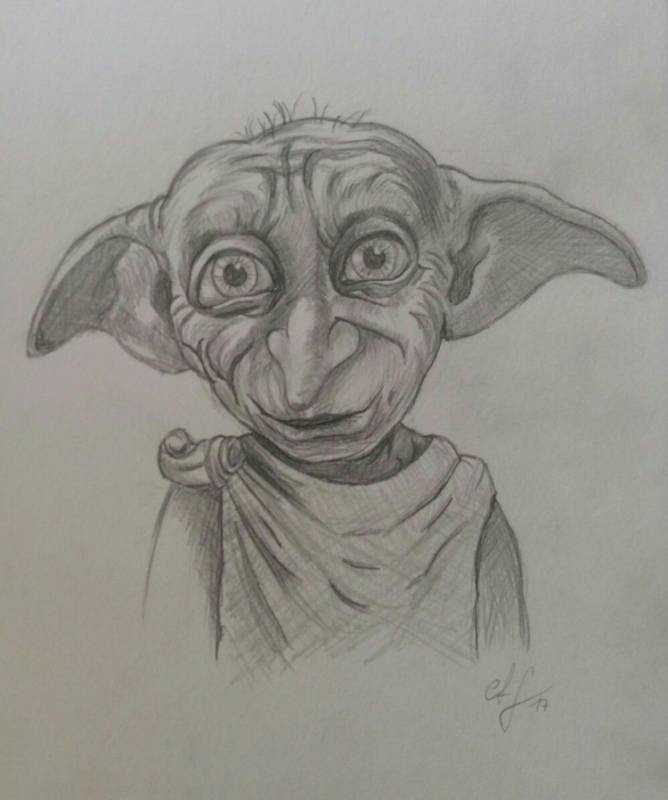 Добби из Гарри Поттера арты