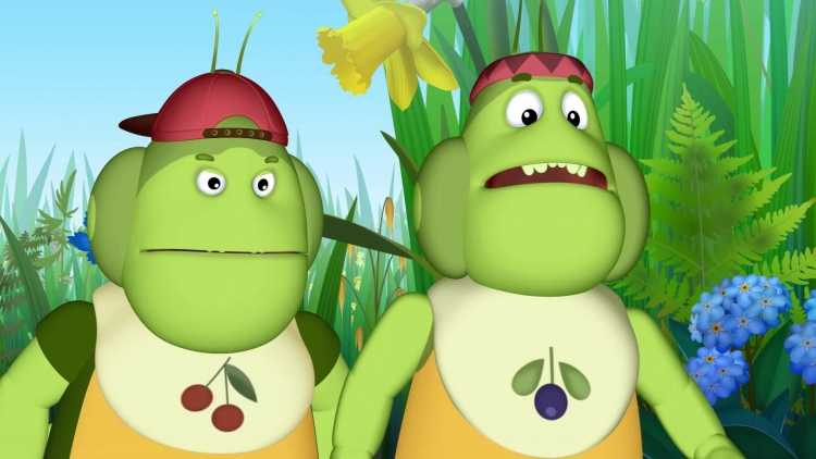 Раскраска Лунтик Кузя Мила Пчеленок