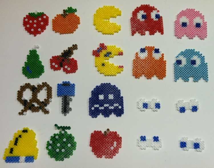 Pyssla схемы Pac man