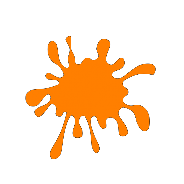 Фиолетовая Клякса