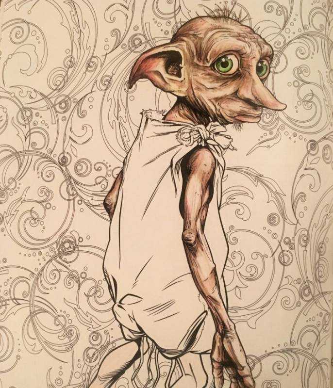 Добби из Гарри арт