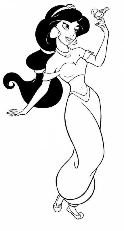 Алладин для срисовки