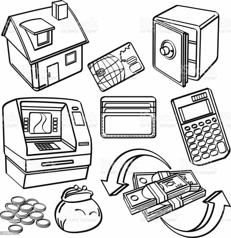 Банк раскраска для детей